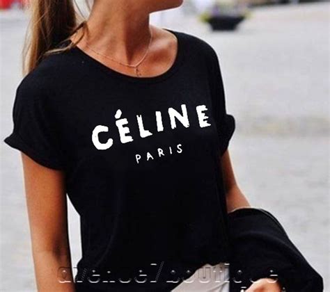 celine grey tshirt